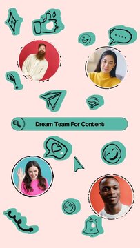 Creative Doodles Team Intro - Vertical