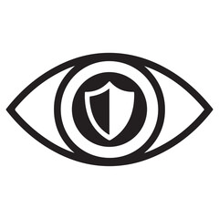 Eye icon vector illustration
