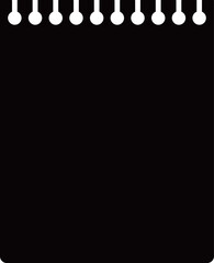 シンプルなメモ　モノトーン