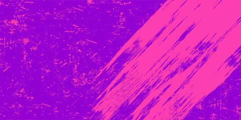 Running Poster Design %E2%80%93 Abstract Colorful Splash Illustration in Purple and Blue for City Marathon