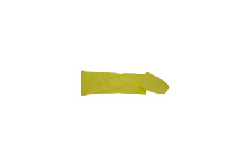 Yellow tape, sticky note, adhesive, paper, isolated