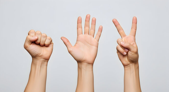Human Hand Gesture Collection - Powered by Adobe