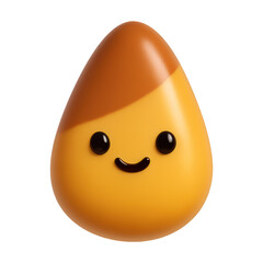 Fototapeta premium PNG Cute candy corn character illustration.