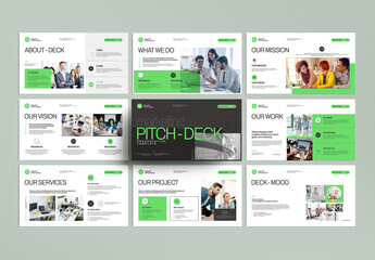 Marketing Pitch Deck Presentation Template
