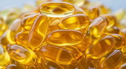 Omega‑3 fish oil capsules &mdash; health and nutrition