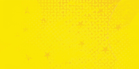 Yellow radial halftone background. Retro comic grain pixel texture. Pixel dot cartoon wallpaper