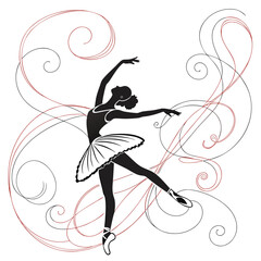 "Silhouette Pirouette"
