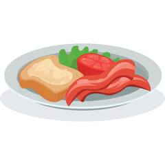 grilled salmon steak