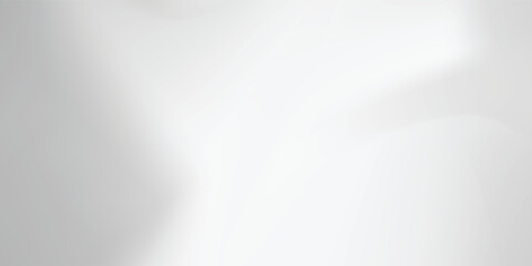 Silver foil background with metal mirror texture. Chrome gradient surface with light gloss simple abstract vector