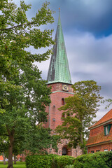 St. Lorenz Church in the Lubeck district of Travemunde, Germany