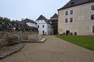 Castle in Nove Hrady, Ceske Budejovice District, South Bohemian Region, Czech Republic, Europe
