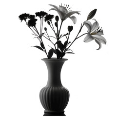 vase with flowers