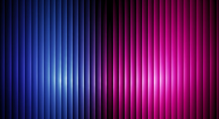 Vibrant abstract background with vertical blue and pink gradient lines, modern aesthetic wallpaper