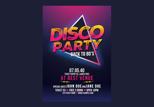 Disco Party 80's