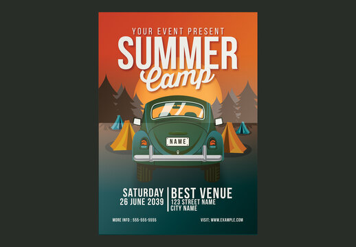 Summer Camp Flyer