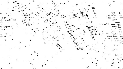 seamless halftone dot grunge texture with glitch abstract forms and screen print style vector pattern 