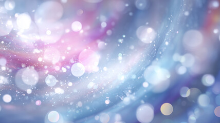 Soft Pastel Bokeh Lights with Dreamy Atmosphere