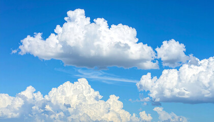 blue sky with white cloud background