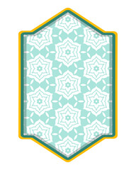 islamic frame ornament
