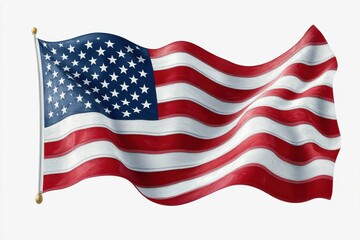 Obraz premium Creative layouts showcasing the American flag for effective advertising campaigns