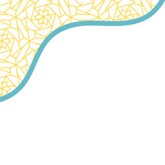 islamic frame ornament