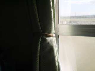 日本の一般家庭にあるカーテン