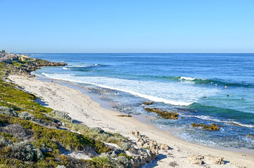 オーストラリア西海岸のパースにあるマーミオンビーチのとても美しい風景