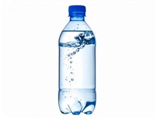 drinking water bottle without background
