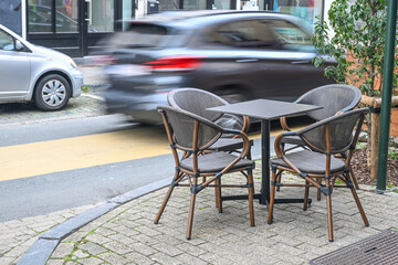 Terrasse horeca café bar restaurant Bruxelles