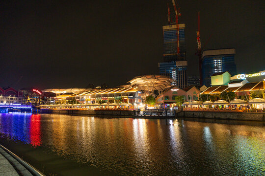 Nightlife at Clarke Quay