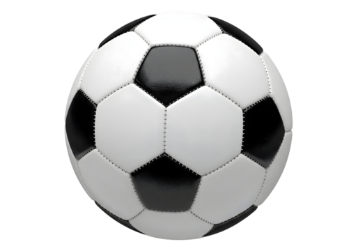 Classic Black and White Soccer Ball