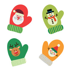 For packaging design, funny mittens, and a Christmas tree.