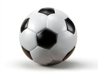 Fototapeta premium Classic soccer ball isolated on white background