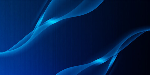 blue abstract background with luxury golden elements vector illustration