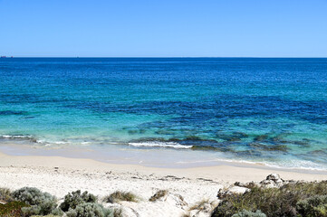 オーストラリア西海岸のパースにあるビーチのとても美しい風景