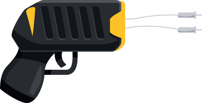 Electroshock weapon discharging electricity, used for self defense and personal protection
