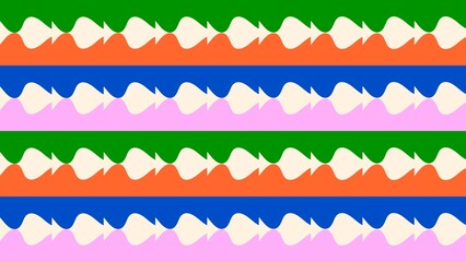 abstract retro pattern colorful background