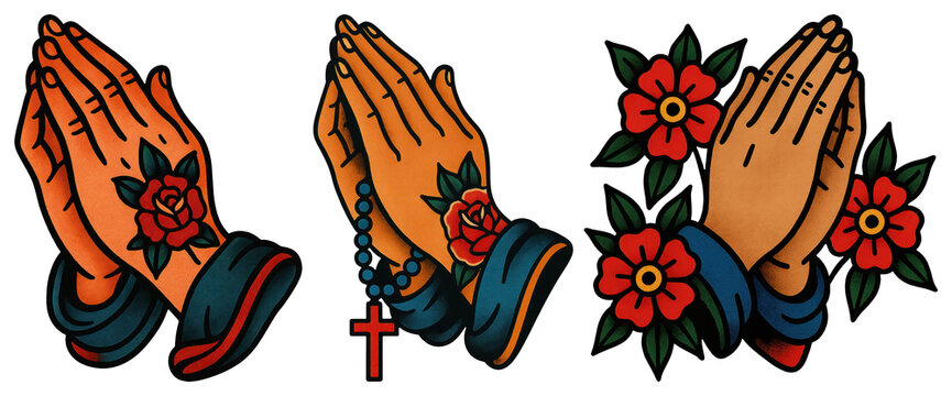 Praying Hands Tattoo Imagens – Procure 5,714 fotos, vetores e