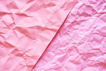 wrinkled paper texture background, pink paper overlay background