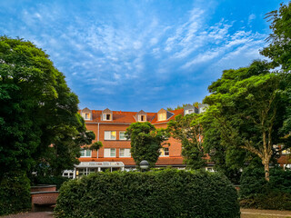 street view of Saarbrucken, is the capital and largest city of the state of Saarland