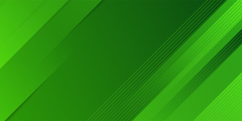 Abstract green sporty background template vector with shiny lines and lights. Green background with strong pattern design.Eps10