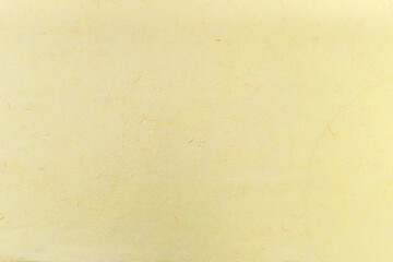Blank yellow paper with natural texture background, yellow paper with natural fibre pattern background