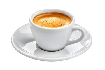 Fototapeta premium coffee cup isolated on white