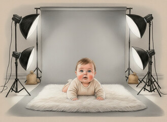 Shooting photo enfant