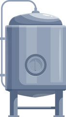 Processing tank mixing ingredients for food or beverage production