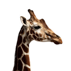 Obraz premium giraffe isolated on white