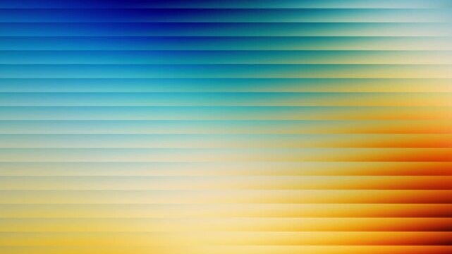 Abstract colorful gradient background with horizontal lines for stock footage, motion graphics, and visual effects - perfect for modern designs