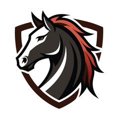 Elegant Horse Mascot Logo for Branding
