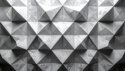 Fototapeta premium Stunning geometric marble texture creates a sophisticated and modern background for interior design and architectural projects.