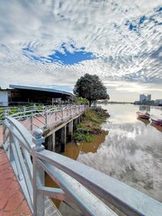 View of Sarawak River, Malaysia